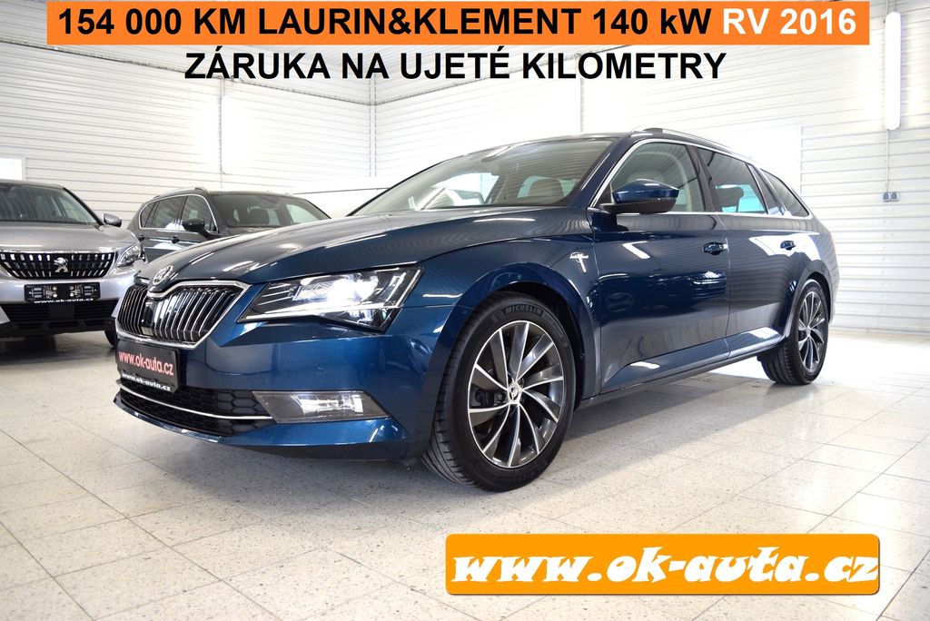 koda Superb 2.0 TDI LAURIN&KLEMENT 140kW